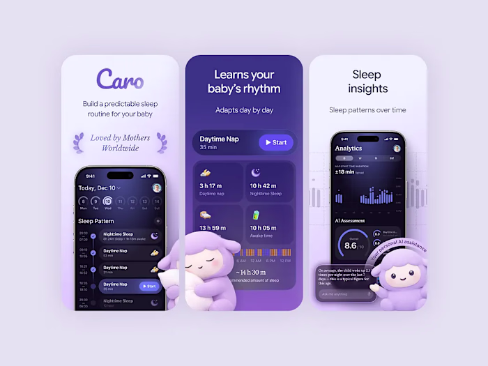 Baby Sleep Tracker App Screenshots