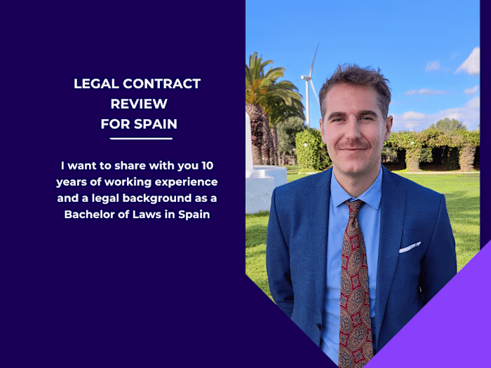Contract advisor in Spain