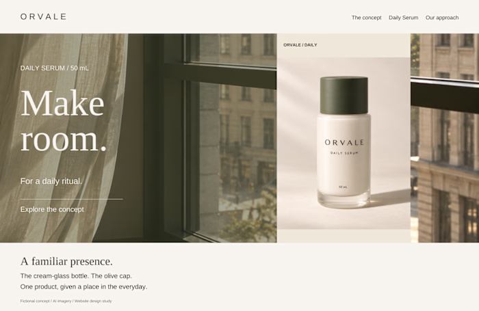 ORVALE: Product Campaign for Social & Web