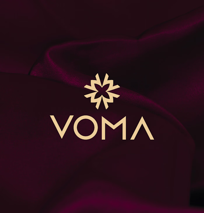 VOMA- Clothing Brand Logo Design-visual Identity