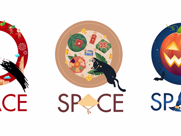 QSpace Logo Illustration & Animation