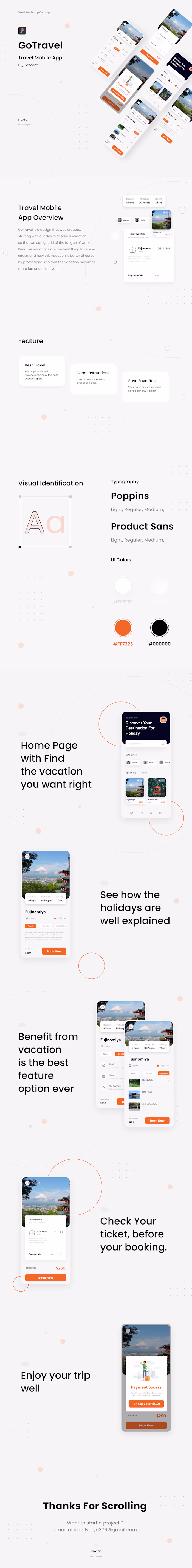 GoTravel - Travel Mobile app