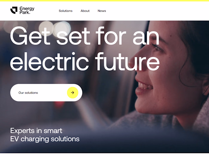 Energy Park Website Development in Webflow