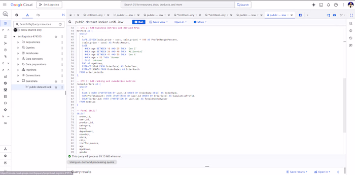 Ecommerce Analytics Dashboard in Looker Studio