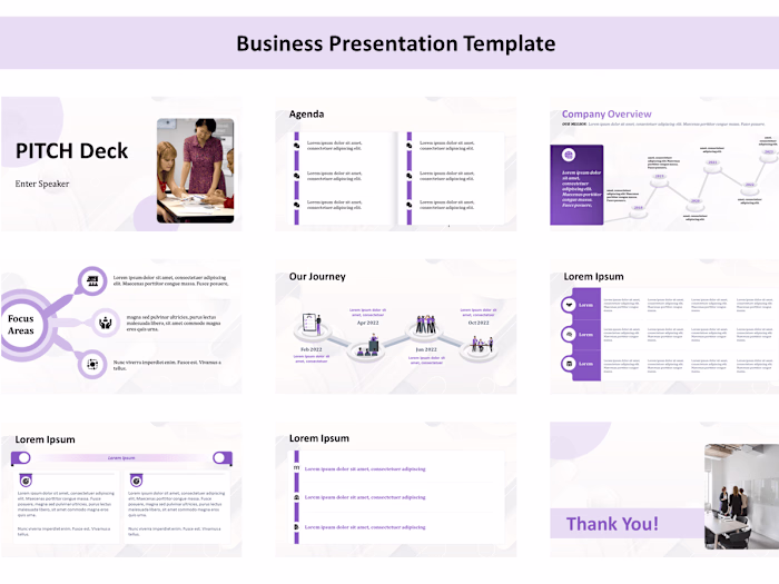 Brand-Aligned Corporate Presentation