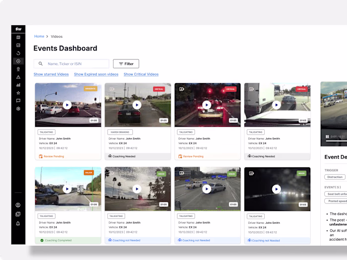 AI Dashcam for Fleet Safety
