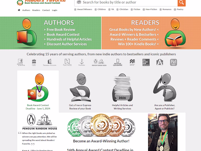 Readers’ Favorite: Book Reviews and Award Contest