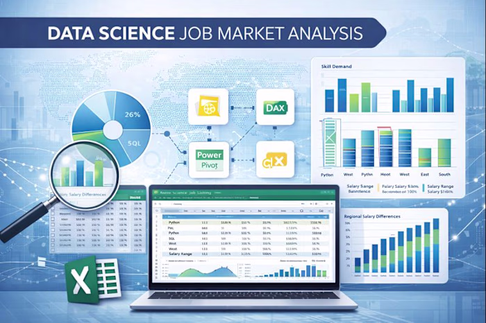 Analyzed real-world data science job