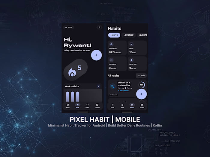 Pixel Habit - Android Habit Tracker 