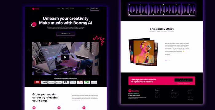 New Onboarding Flow and Landing Page Experience.