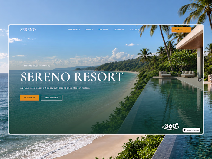 SERENO is a luxury hospitality