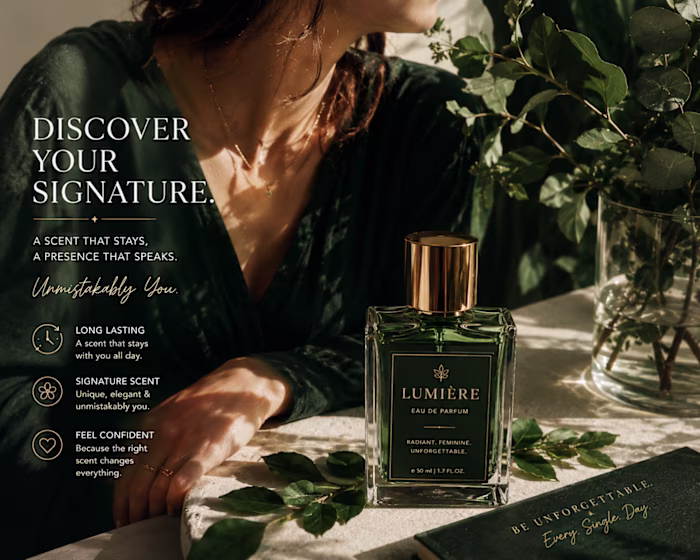 Luxury Perfume Campaign — Editorial
