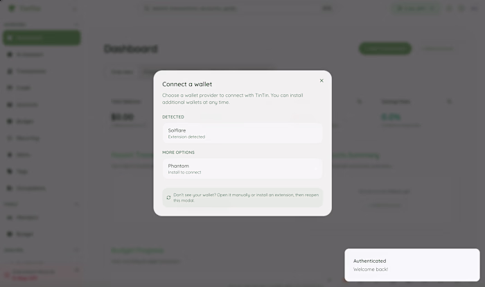 TinTin | Financial Empire with Enterprise-Grade Tools
