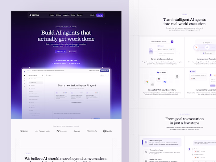 Sentra AI Agent Platform Design Project