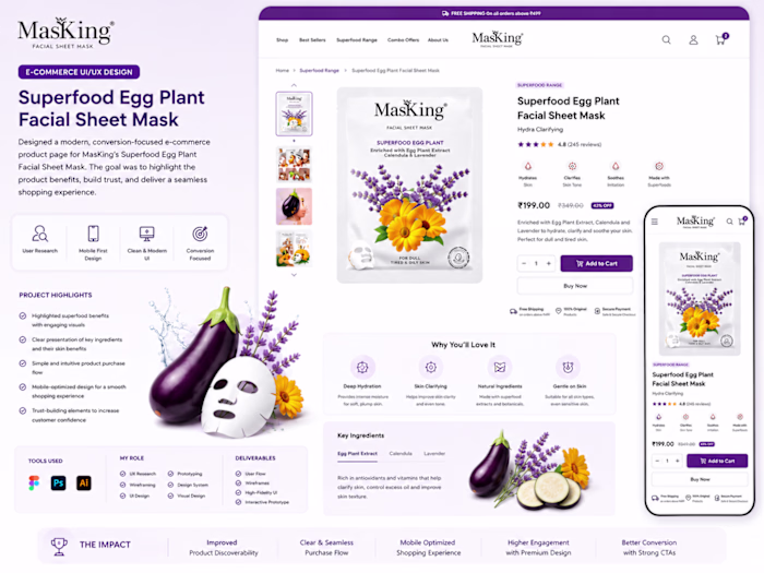MasKing – Superfood Egg Plant