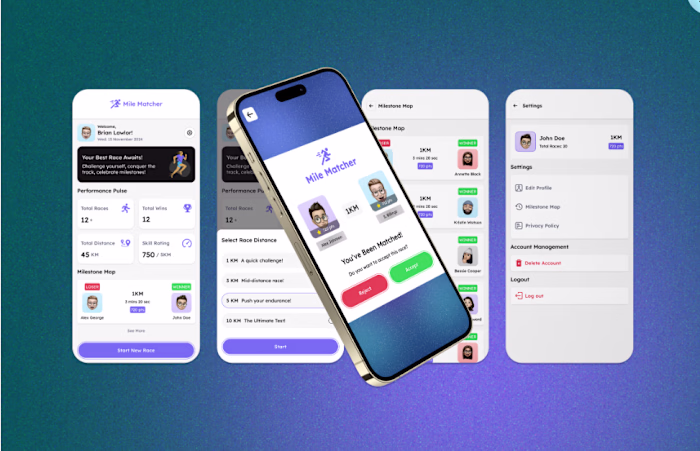 Development of MileMatcher Runner App