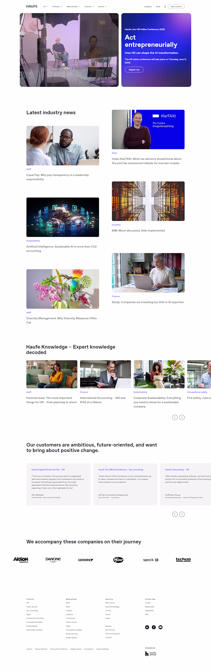 Webflow (Business solution landing page)