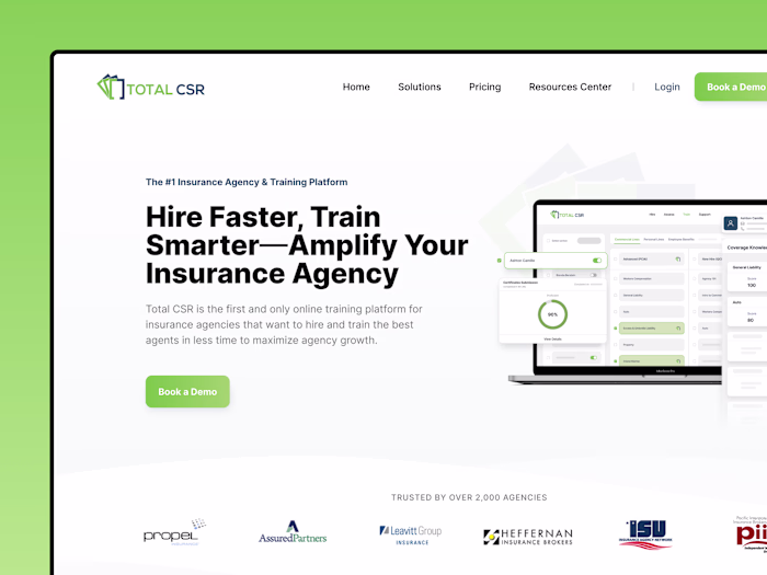 Total CSR ⎯ Website Redesign by Miguel Martinez-Abreu on Dribbb…