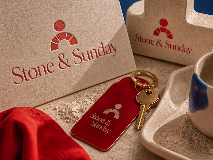 Stone & Sunday: A Tactile Brand Identity