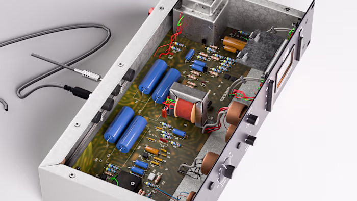 Recreating this vintage audio interface