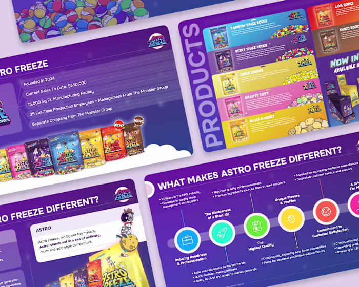 Designing the Broker Sales Deck for Astro Freeze's Distribution