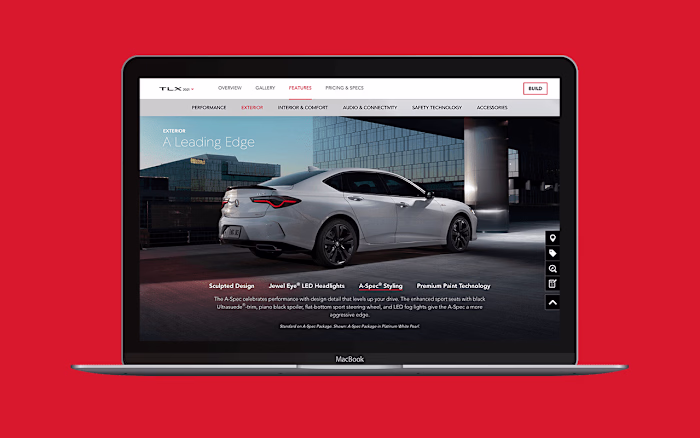 Acura Vehicle Features