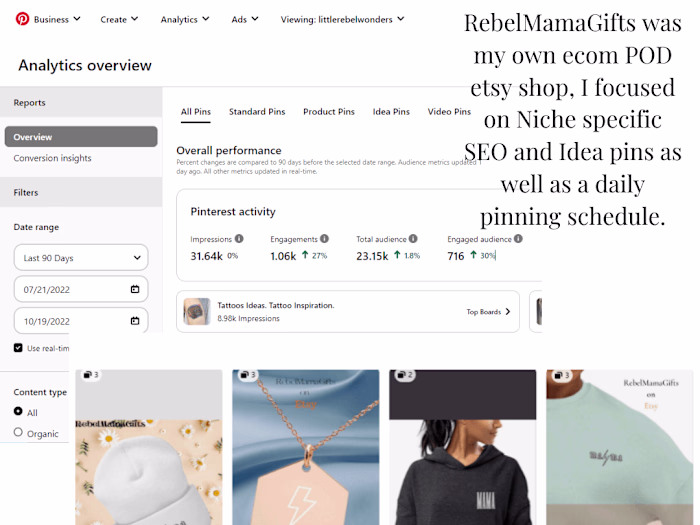 Pinterest Manager & Social Media Marketing