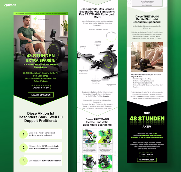 Email Design for Tretmann