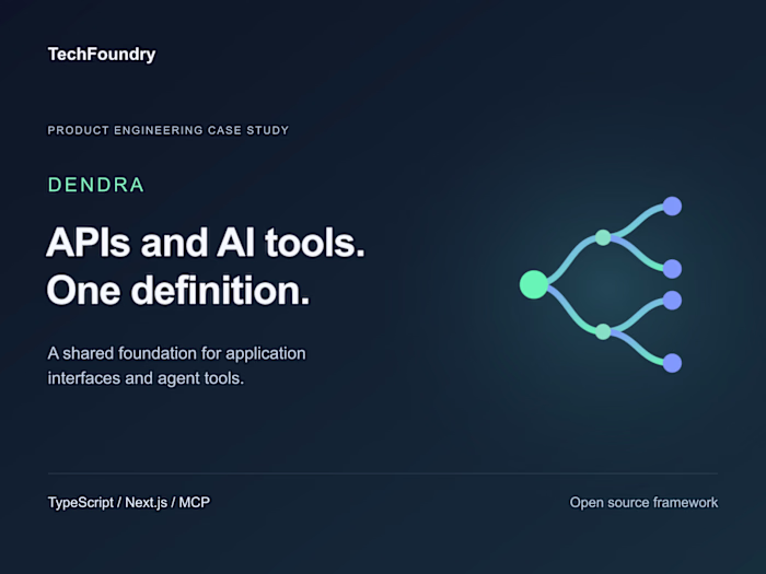 Dendra: Open Source TypeScript API and MCP Framework