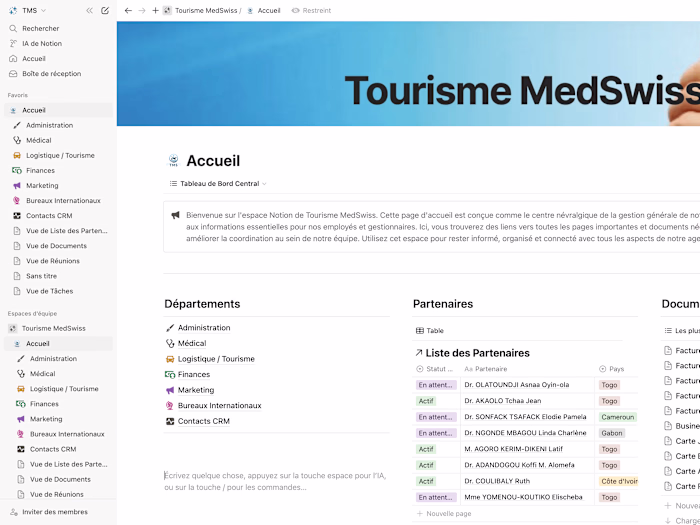 Tailored Professional Administrative Services for TMS