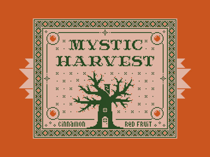 Mystic Harvest | Coffee Label