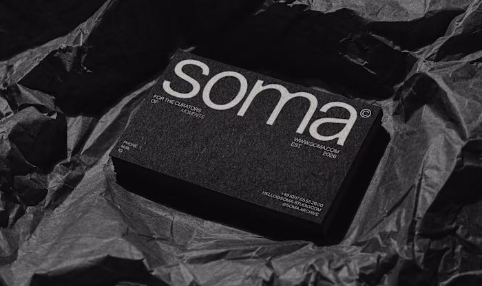 SOMA | Wine Brand Identity Design