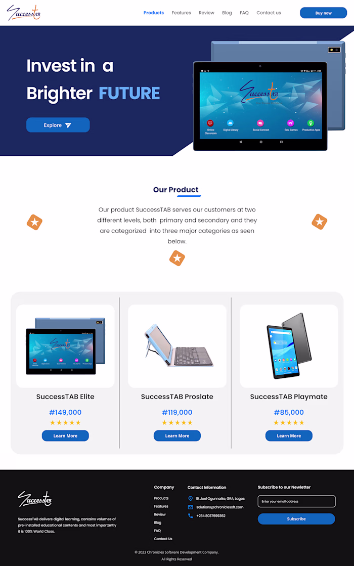 Edu-Tech Web-design on Behance