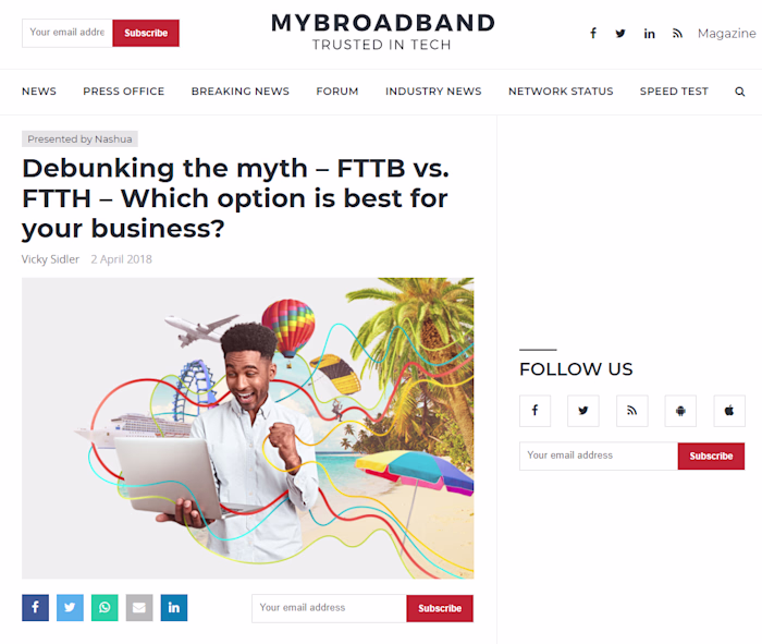 Debunking the myth – FTTB vs. FTTH – Which option is best for your business?