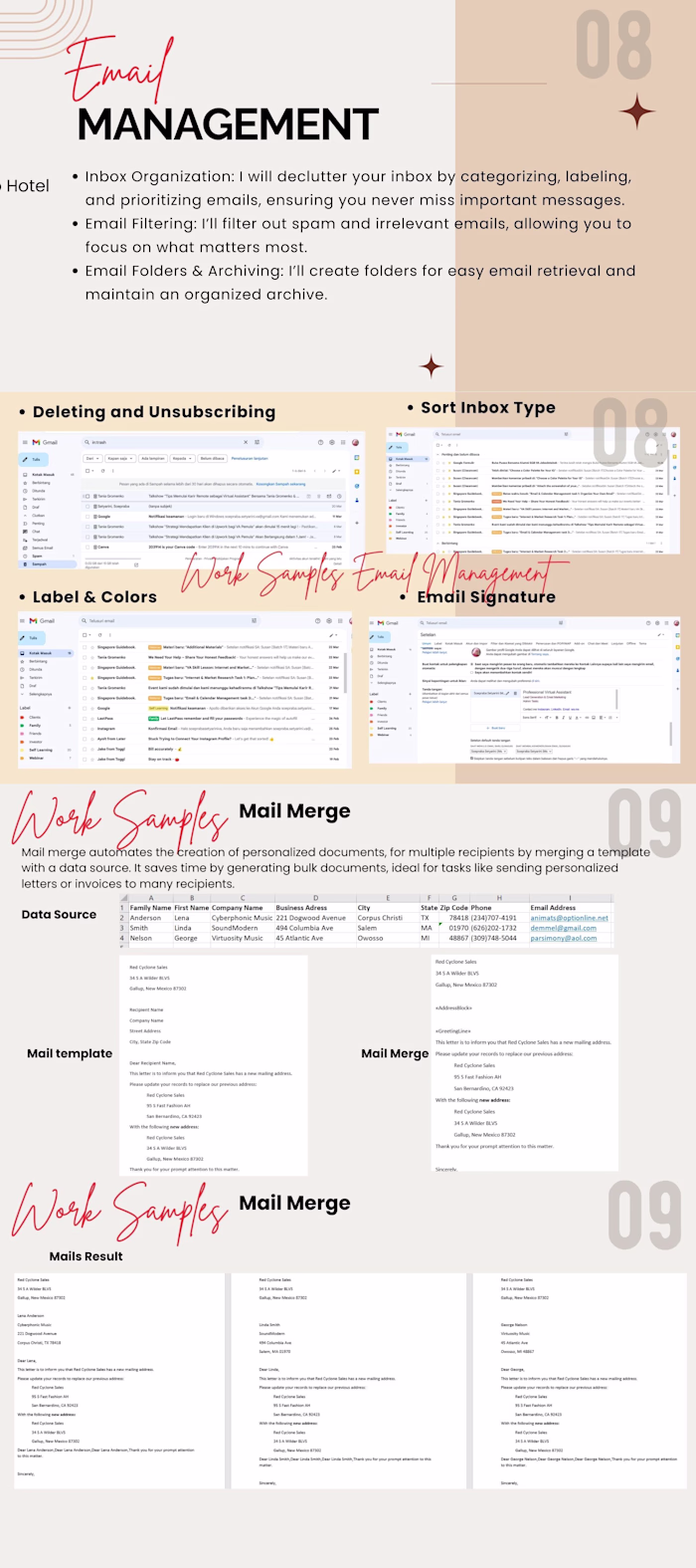 Email Management