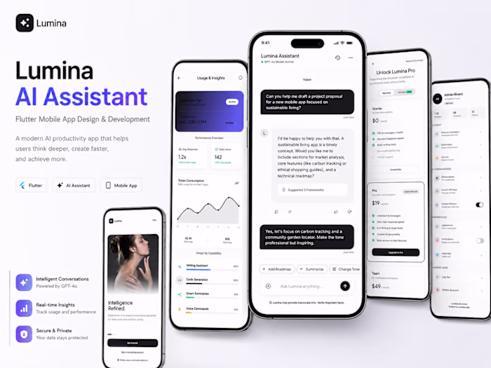 AI Productivity Assistant Mobile Application Development