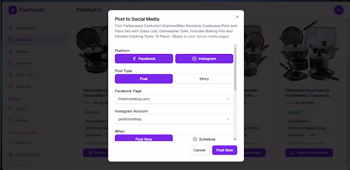 Turn Your Online Store Into an AI-Powered Social Media Machine