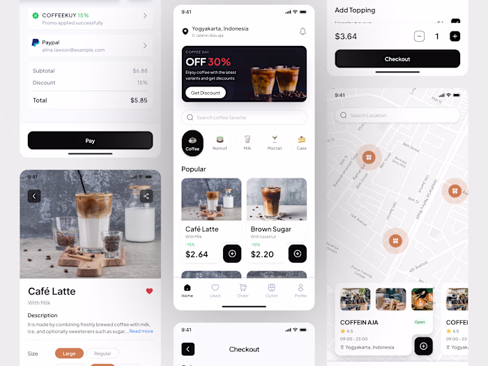 Coffee Shop Mobile App