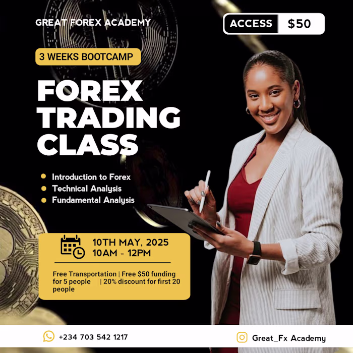 Forex trading E flyer design 