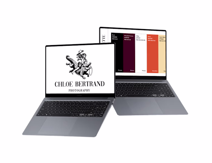 Chloe Bertrand Photography Brand and Web Design