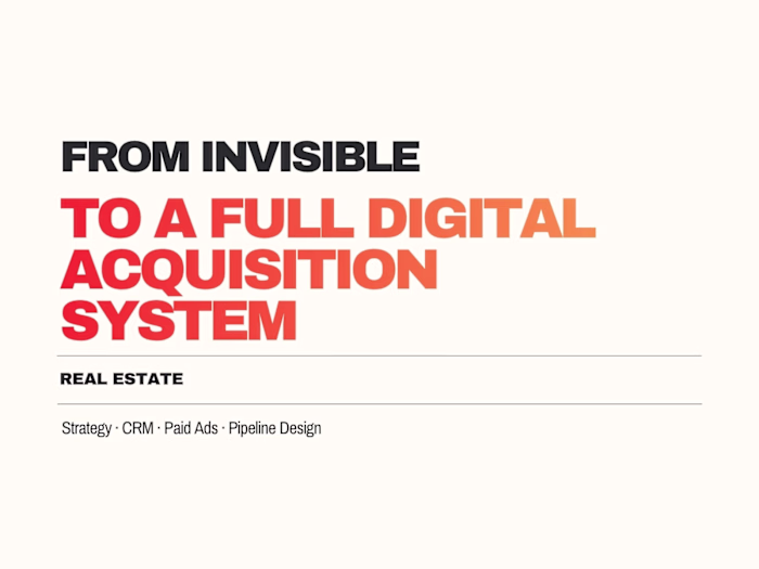 From invisible to a full digital acquisition system