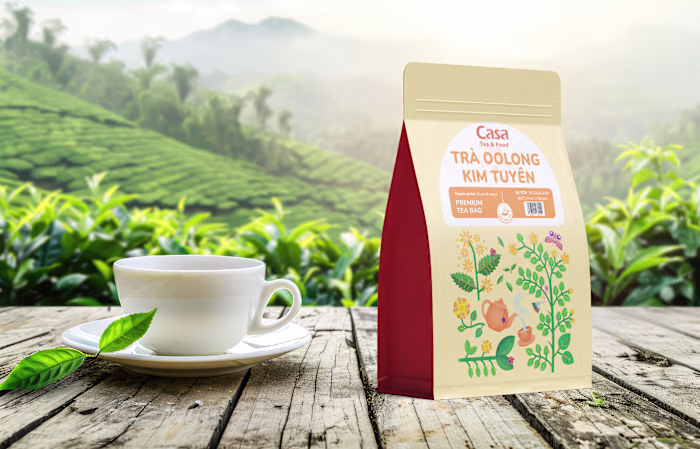 Tea bag Casa - Packaging design :: Behance