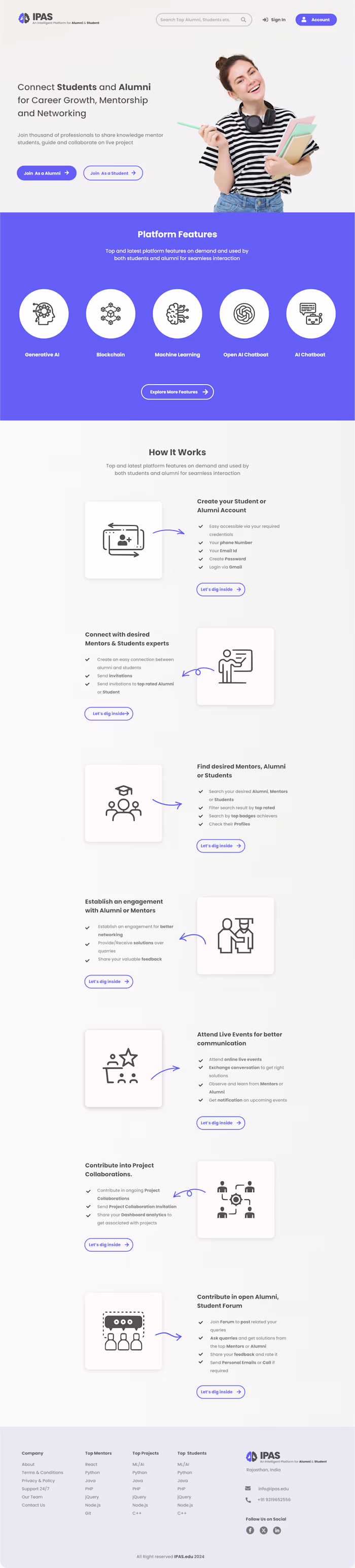 IPAS an educational platform