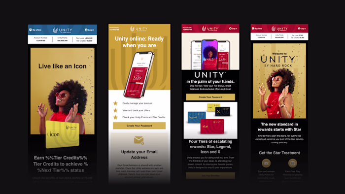 HardRock By Unity CRM Experience Overhaul