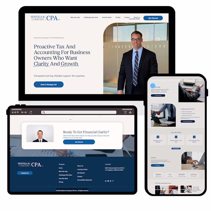 Professional Squarespace Website Design for