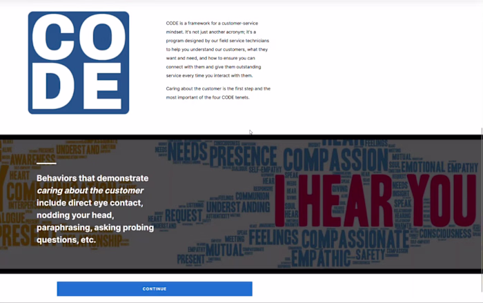 Articulate Rise E-Learning Course