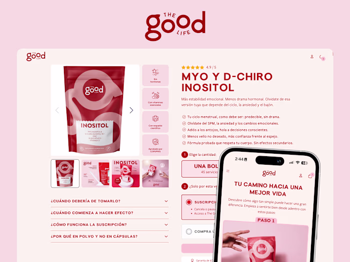 The Good Life | PDP Development + CRO 💖