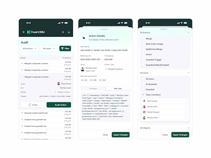 Audit - CRM AI