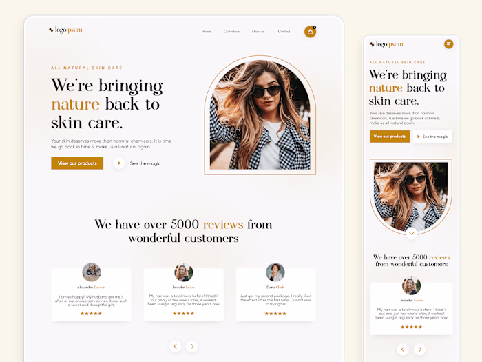 🏹 Ecommerce Home Page 