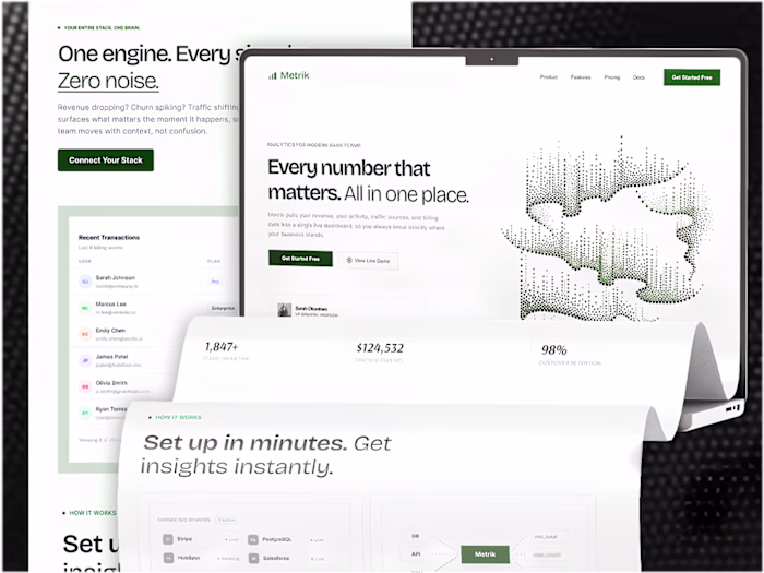 Metrik – Website Design & Development